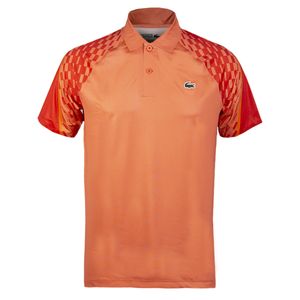 Camisa Polo Tennis x Novak Djokovic Laranja - Lacoste