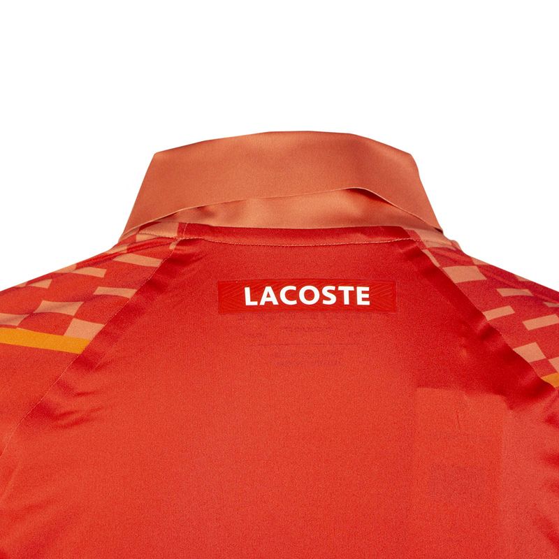 camiseta-polo-lacoste-djokovic-laranja-detalhe