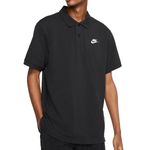 camisa-polo-nike-sportwear-preto-frente