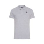 camiseta-polo-le-coq-piquet-cinza-frente