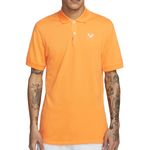 camiseta-polo-nike-df-rafa-slim-laranja-modelo-frente