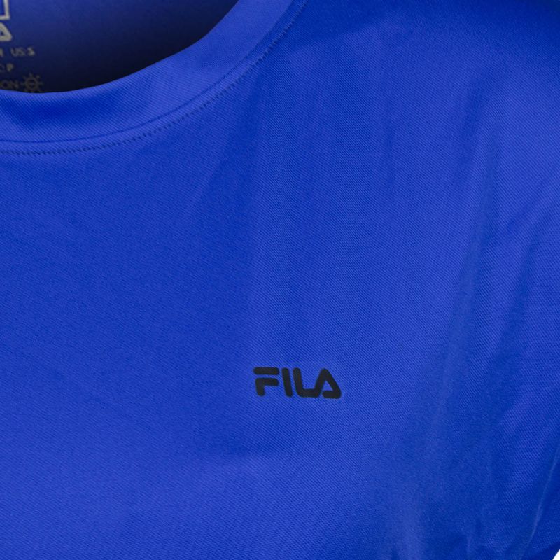 camiseta-fila-fem-basic-sports-azul-logo