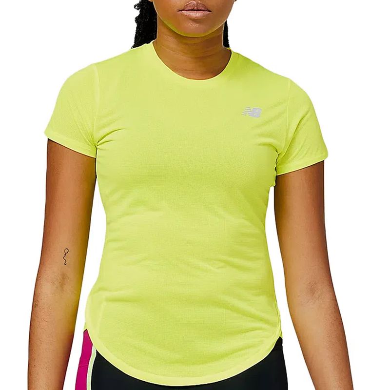 camiseta-accelerate-fem-amarelo-neon-new-balance-frente