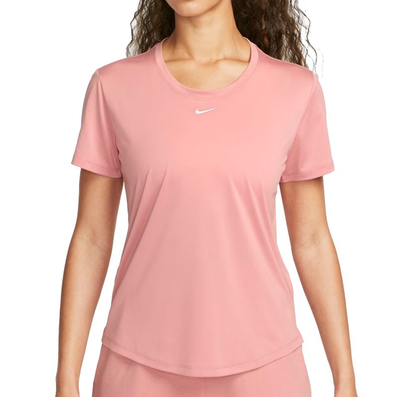 camiseta-nike-fem-drifit-rosa-frente