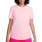 camiseta-nike-fem-sporwear-club-rosa-frente