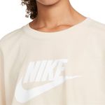 camiseta-nike-fem-essential-bege-zoom