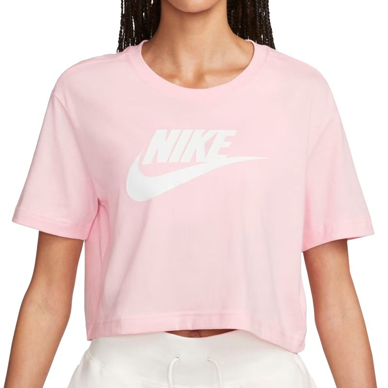 camiseta-nike-fem-sportwear-essential-rosa-frente