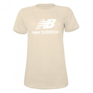 Camiseta Feminina Essentials Basic Creme - New Balance