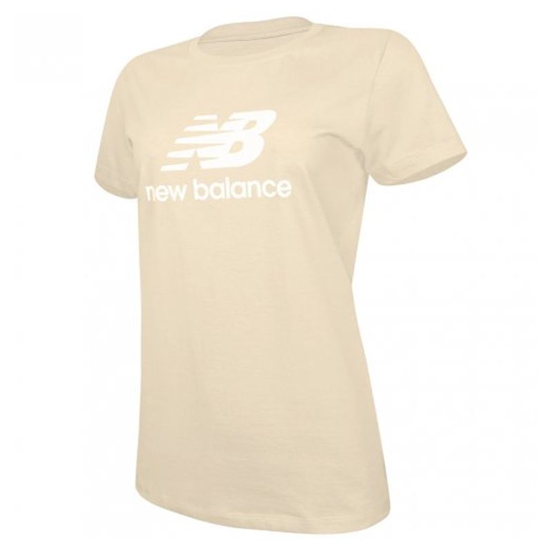 camiseta-nb-fem-essentials-creme-lateral