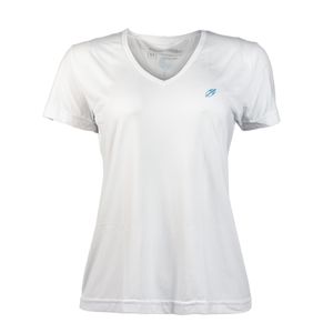 Camiseta Decote V Básica Branca - Mormaii