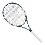 raquete-tenis-babolat-iniciante-evoke-102-wim-verde-inclinada