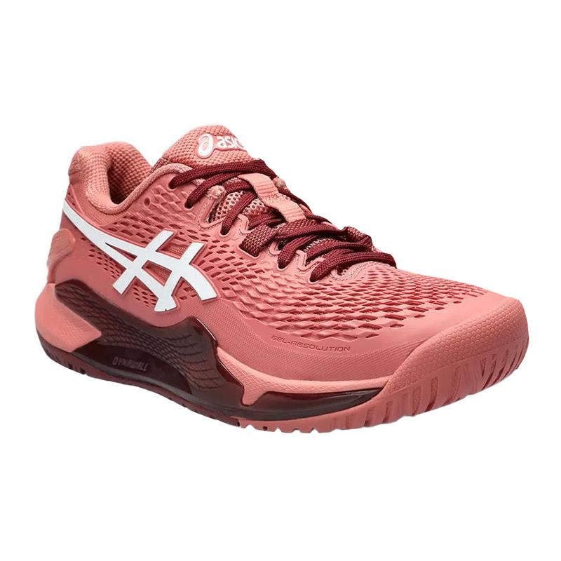 tenis-asics-fem-gel-resolution-9-all-court-coral-lateral-frente