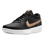 tenis-nike-fem-zoom-court-lite-3-preto-marron-lateral