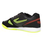 chuteira-topper-dominator-td-IV-preta-amarelo-lateral-atras