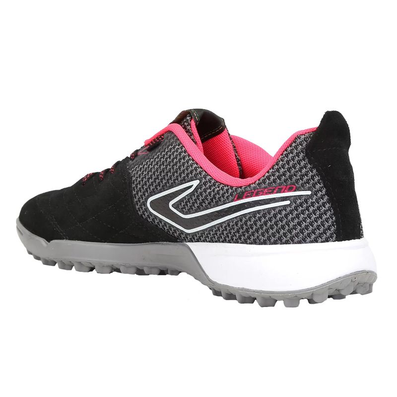 chuteira-topper-legend-society-preto-rosa-lateral-atras