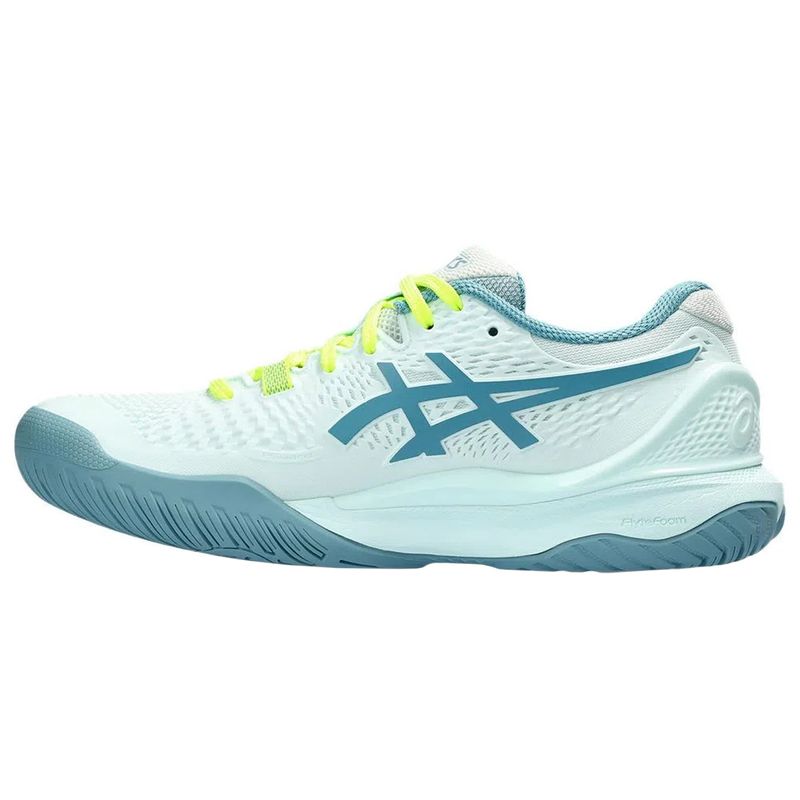 Asics verde outlet e amarelo