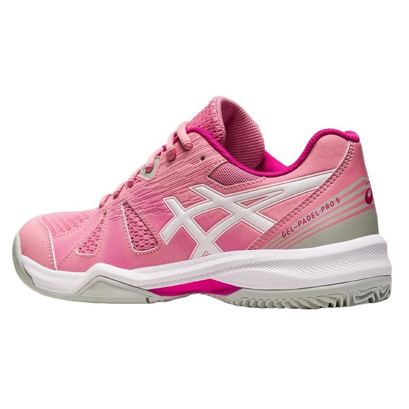 tenis-asics-fem-padel-pro-5-rosa-lateral-atras