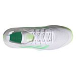 tenis-adidas-court-flash-branco-verde-cima