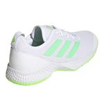 tenis-adidas-court-flash-branco-verde-lateral-atras