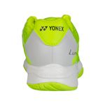 tenis-yonex-lumio-3-amarelo-neon-costas