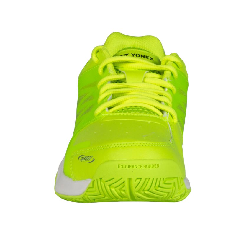 tenis-yonex-lumio-3-amarelo-neon-frente