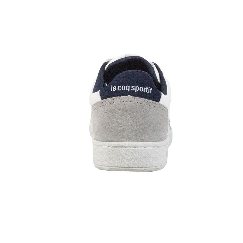 tenis-lecoq-23108-branco-cinza-vermelho-calcanhar
