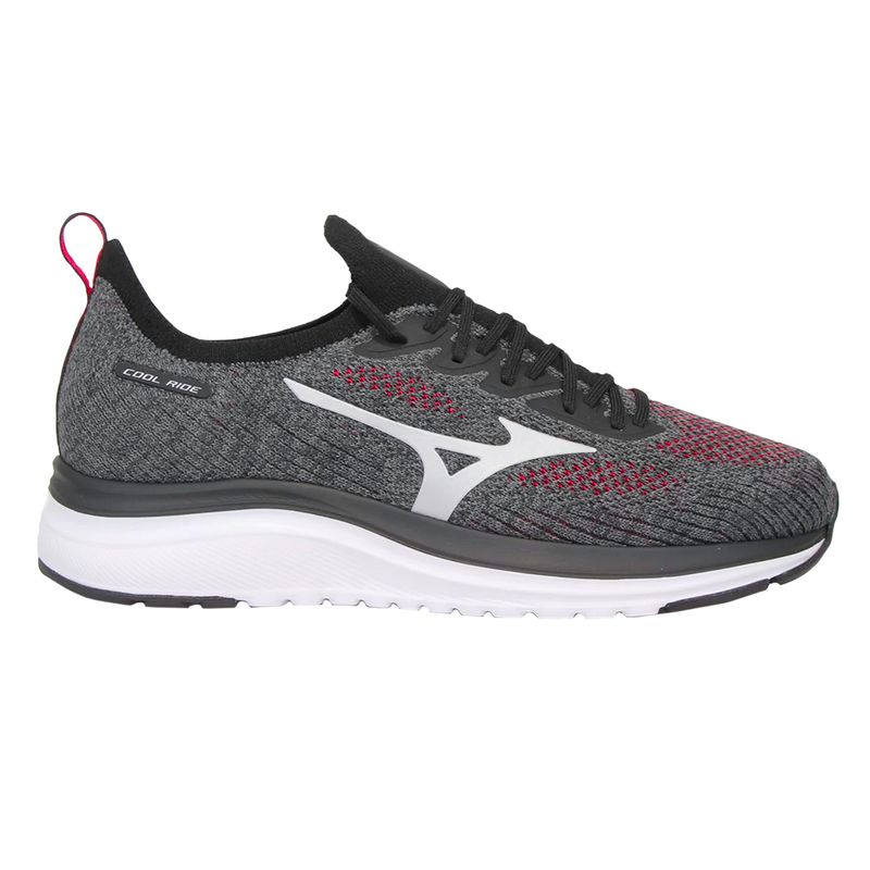 tenis-mizuno-cool-ride-chumbo-preto-direito