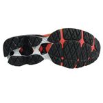 tenis-mizuno-wave-frontier-14-cinza-preto-laranja-sola