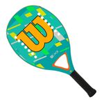 raquete-beach-tennis-wilson-ace-inclinada