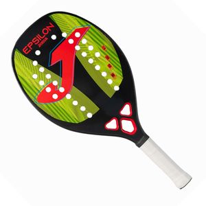Raquete de Beach Tennis Epsilon Pro Carbon 3K Verde - Joma