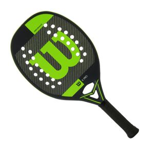 Raquete de Beach Tennis K Pro 12K Preto e Neon - Wilson