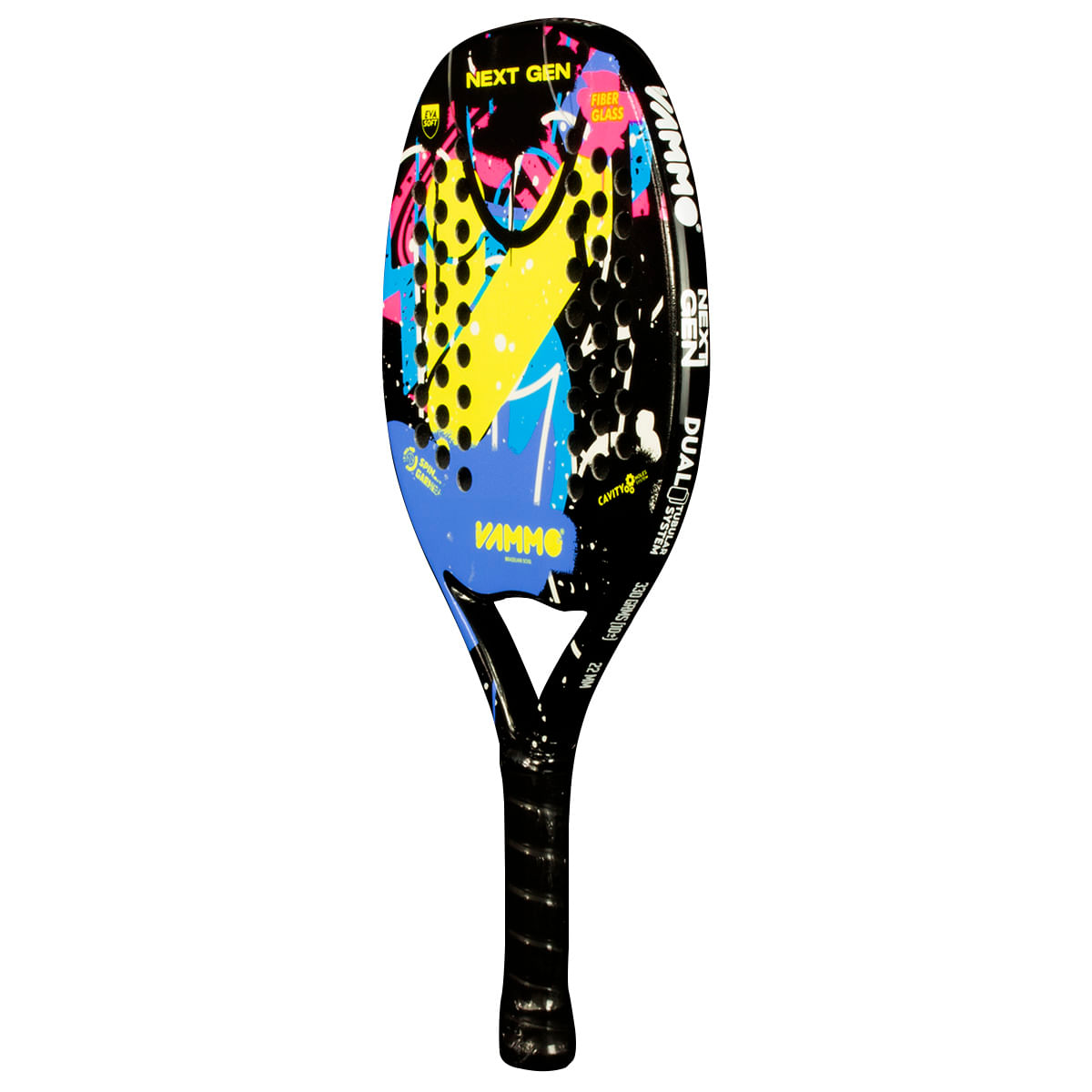 Bola de Beach Tennis Spin - Pack com 06 Tubos - Amarelo