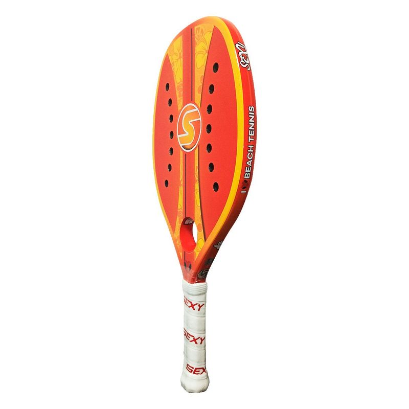 raquete-de-beach-tenis-Sexy-Sirf-laranja-lado-1