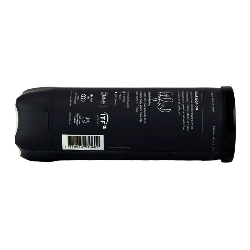 tubo-de-bola-Black-edition-robin-soderling-deitado