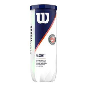 Bola de Tênis Roland Garros All Court Tubo c/ 03 Bolas - Wilson