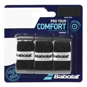 Overgrip Pro Tour Comfort X3 Preto - Babolat