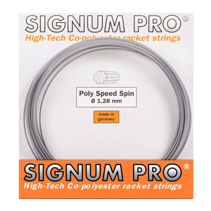 Signum Pro Poly Speed Spin 16L 1.28mm Cinza