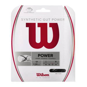 Wilson Synthetic Gut Power 17 1.25mm Preta