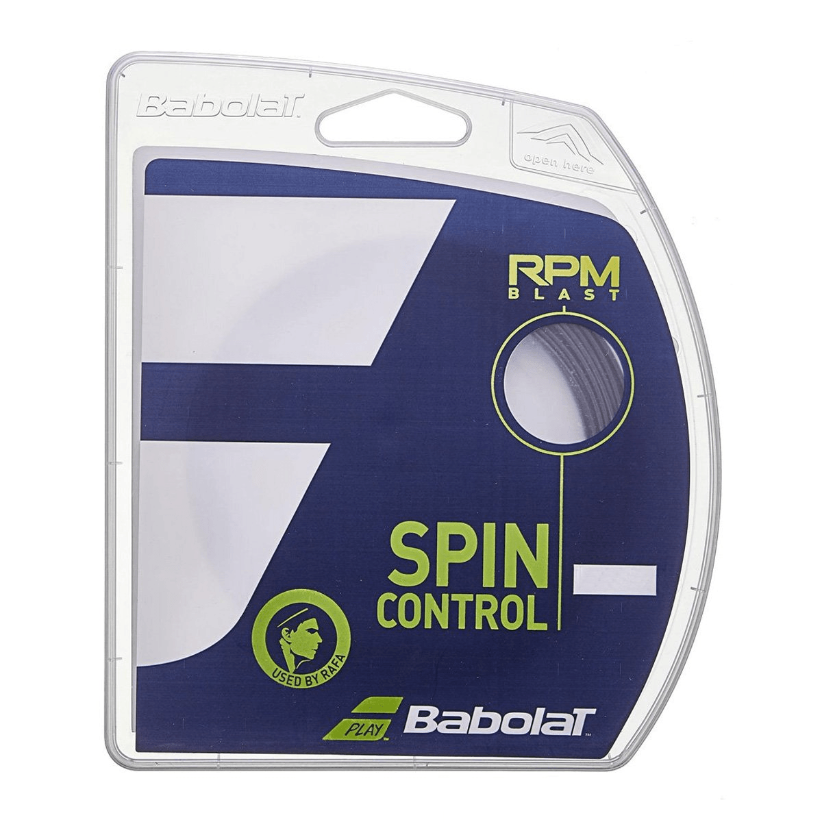 Corda Babolat RPM Blast 16 1.30mm Preta Set Individual Casa do