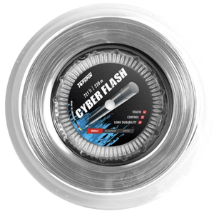 Corda TopSpin Cyber Flash 17 1.25mm Cinza - Rolo com 200 metros