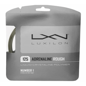 Luxilon Adrenaline Rough 16L 1.25mm Cinza
