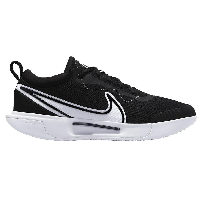 tenis-nike-masc-zoom-court-pro-hc-preto-branco-direito