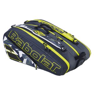 Raqueteira Pure Aero 12R  Preto e Amarelo - Babolat