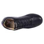 tenis-lecoq-23104-preto-marron-cima