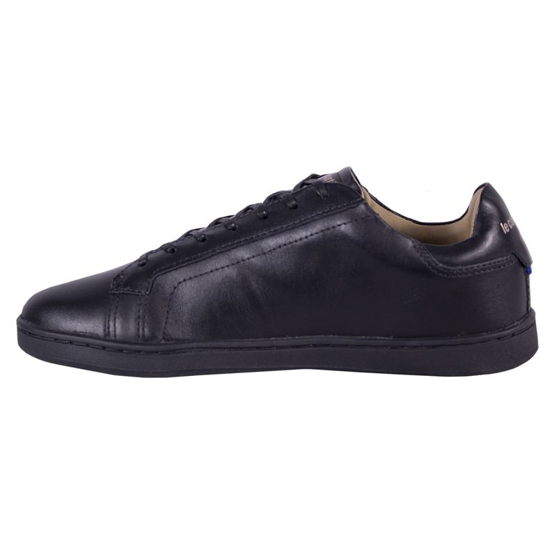 tenis-lecoq-23104-preto-marron-esquerdo