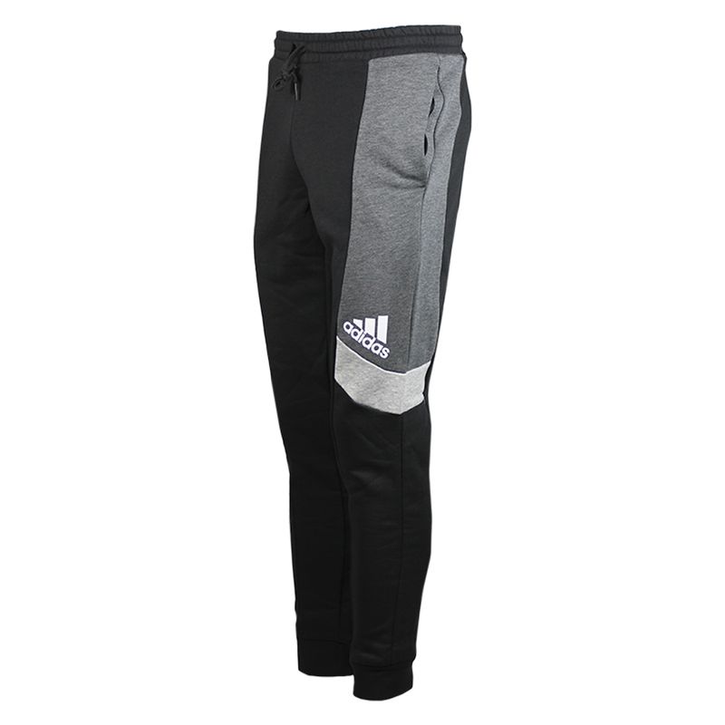 calca-adidas-masc-color-block-preta-cinza-lado