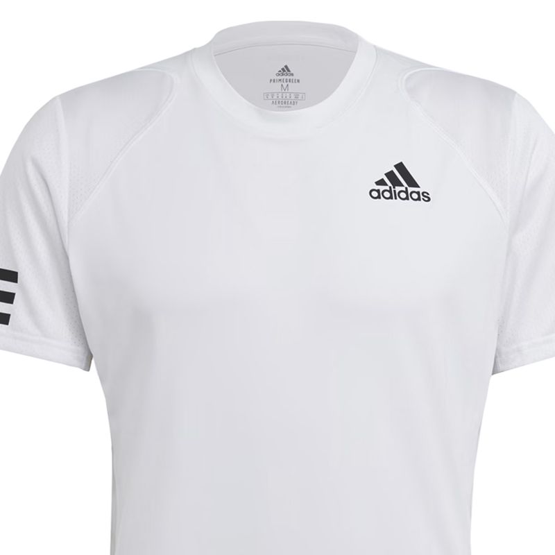 camiseta-adidas-masc-tennis-club-3-stripes-branca-zoom