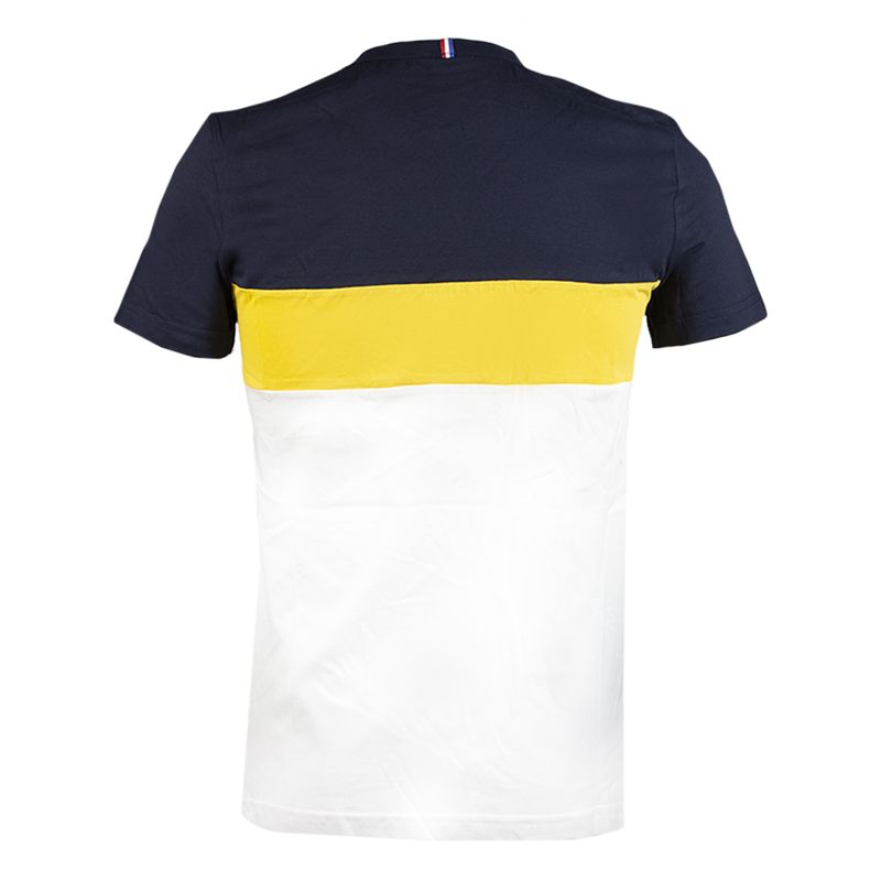 camiseta-lecoq-sportif-bat-let-outline-ss-marinho-branca-amarela-atras