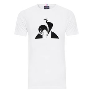 Camiseta Ess Tee Logo Ss Nº 5 New Branco - Le Coq Sportif