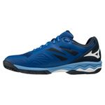 tenis-mizuno-wave-exceed-light-masc-azul-esquerdo